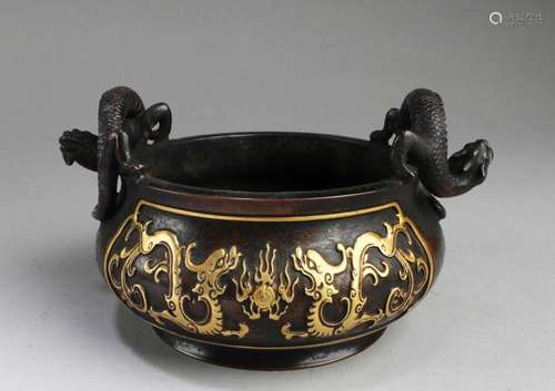 CHINESE BRONZE CENSER