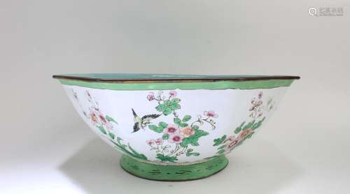 A CLOISONNE BOWL