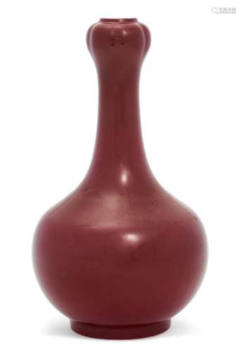 KIRSCHROTE-VASE.China