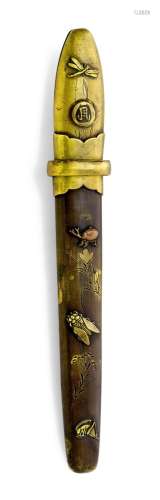A LADIES DAGGER (KAIKEN).Japan, Meiji period, length 26 cm, ...