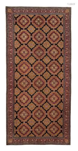 A PHA KIAO FLOOR COVER OR HANGING.India, Coromandel coast fo...