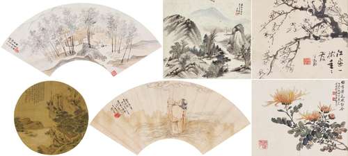 WU GUANGDAI (1862-1929), HU GONGSHOU (1823-1886), HE WEIPU (...