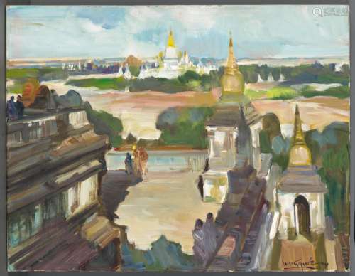 U Lun Gywe (b. 1930) Bagan