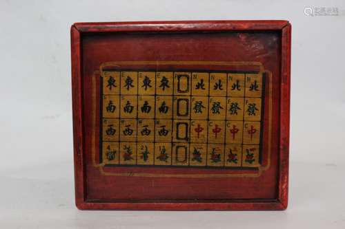 Chinese Mahjong Set