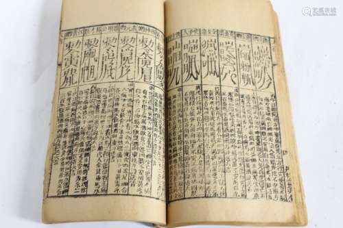 Antique Chinese Book