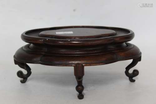 Antique Chinese Wood Stand