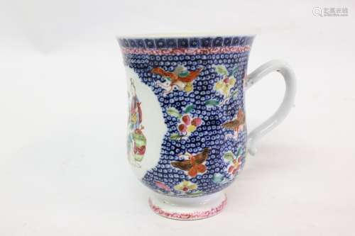 Chinese Famille Rose Porcelain Mug