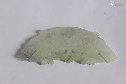 Chinease Jade Carved Plaque