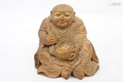 Chinese Bamboo Carved Figural
