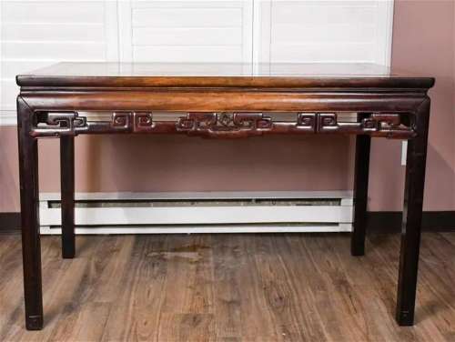 A Hardwood Rectangular Table 18thC
