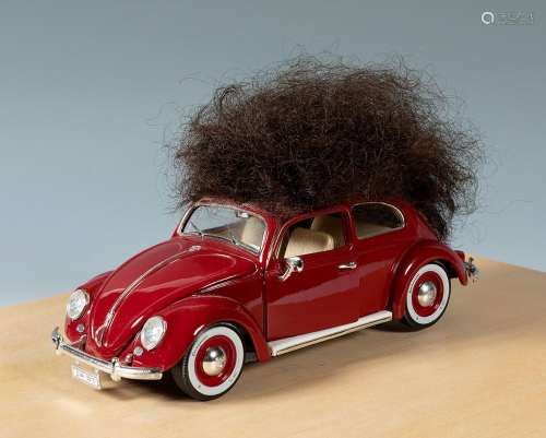 OLAF MOOIJ (Rotterdam, 1958)."Scale model 1:18 car hair...