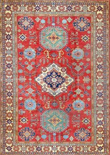 Grand et original Kazak Caucase du sud vers 1980<br />
Velou...