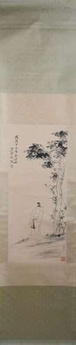 Modern Zhang daqian's painting:Pictures of Past-Masters