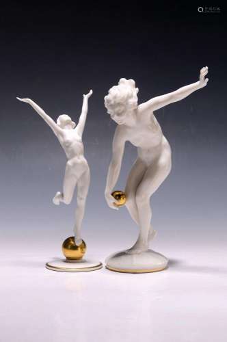 two figurines