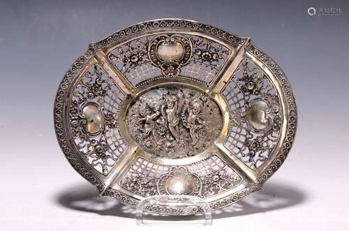 silver bowl