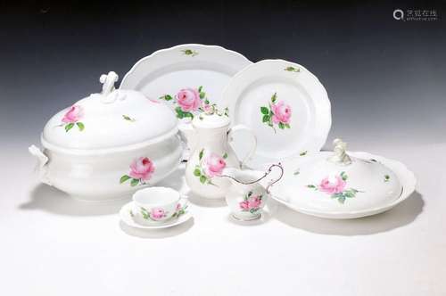 extensive coffee- and dinner set Meissen