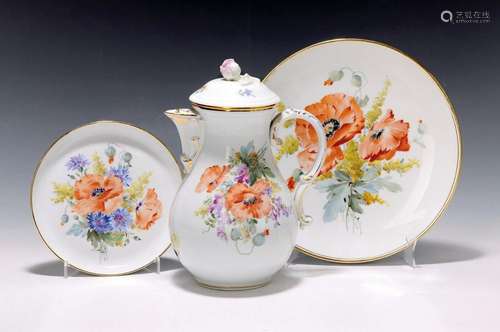 three parts Meissen