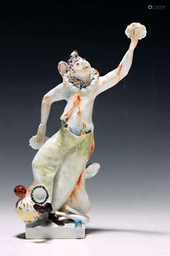 Porcelain figurine "juggler", Meissen, design by P...