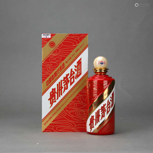 2012年产中国体育代表团庆功酒 酱香型 500ml 53度