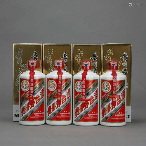 2004年产飞天牌茅台酒 酱香型 500ml 53度