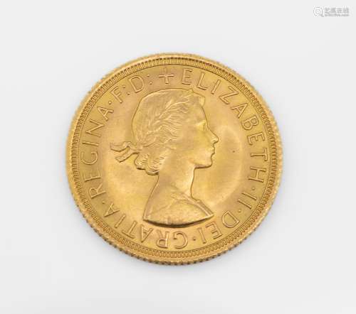 Gold coin Sovereign