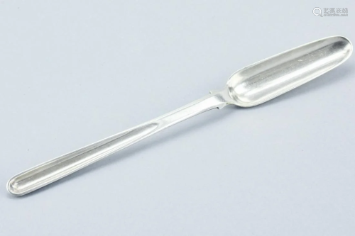 Antique Sterling Silver Bone Marrow Spoon