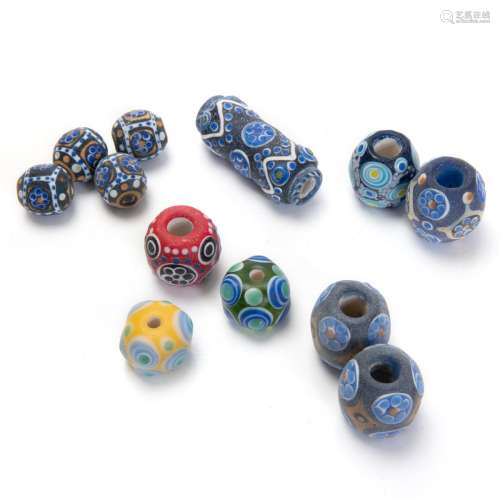 CHINESE GLASS BEAD GROUP