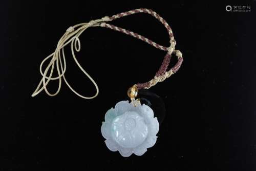 Natural jade necklace