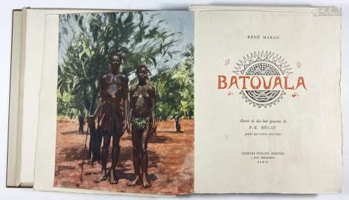 Maran, René<br />
Batouala, illustrations de Bécat<br />
Par...