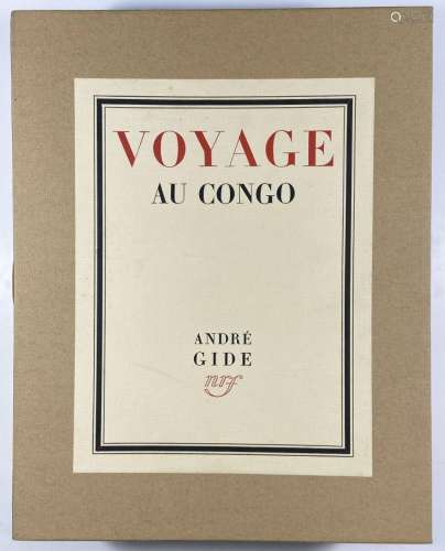 Gide, André<br />
Voyage au Congo suivi de Retour du Tchad<b...