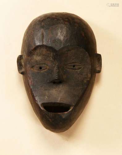 NGBAKA, RDC, masque patine sombre, 27,5 cm