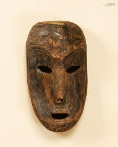 Masque à patine brune sèche, 25 cm