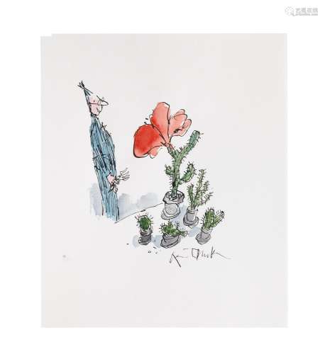 Sir Quentin Blake (British, born 1932) A Wonderful Flowering...