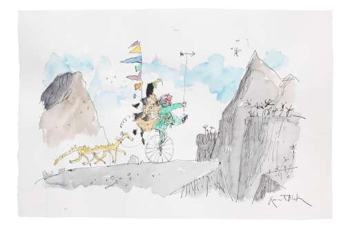 Sir Quentin Blake (British, born 1932) All-terrain Bicycle N...