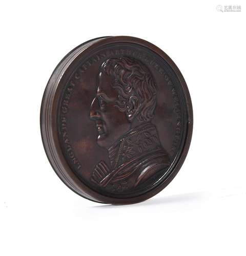 AN EDWARD ORME BRONZE DUKE OF WELLINGTON MEDAL, PUBLISHED 18...