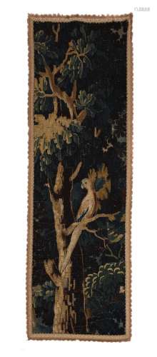 A CONTINENTAL VERDURE TAPESTRY PANEL, LATE 17TH CENTURY