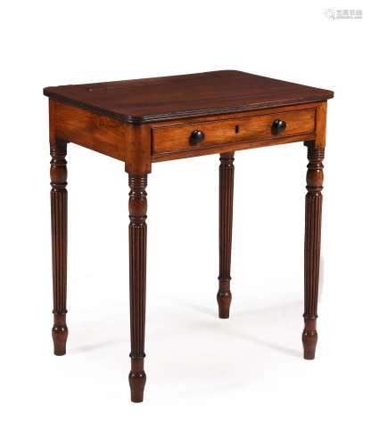 A REGENCY MAHOGANY 'CHAMBER' TABLE, ATTRIBUTED TO GILLOWS, C...