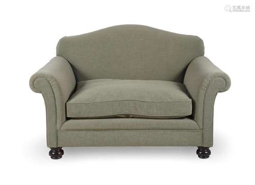 AN UPHOLSTERED ARMCHAIR, BY GEORGE SMITH, MODERN