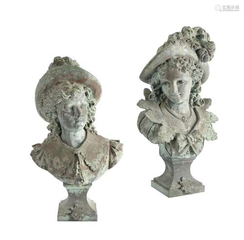 AFTER ERNEST RANCOULET (FRENCH, 1870-1915), A PAIR OF FRENCH...