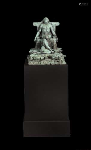 STEPHAN ABEL SINDING (NORWEGIAN-DANISH 1846-1922) A BRONZE F...