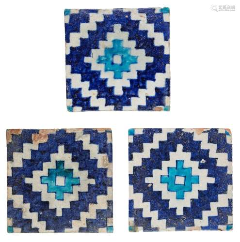 Three geometric Multan tiles