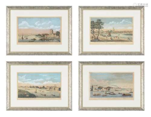 AFTER JOHN BOYDELL (BRITISH, 1720-1804), A SET OF FOUR LONDO...