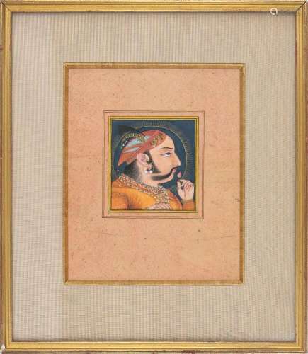 A portrait of Raja Amar Singh II (1698-1710)
