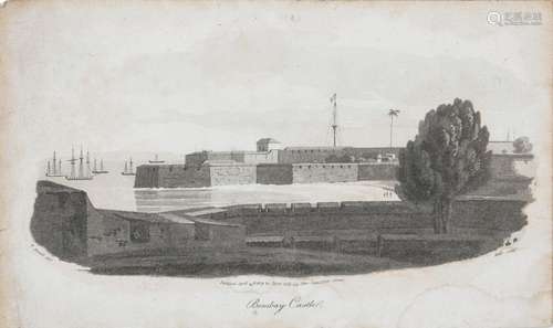 A lithograph of Bombay Castle1809