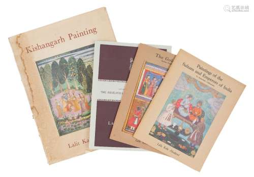 Four Lalit Akademi publications on Indian Art comprising B.N...