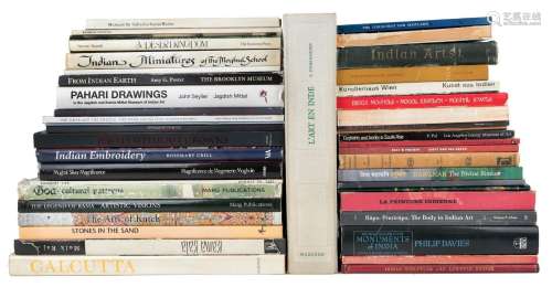 A quantity of reference books on Indian Art (44)A quantity o...