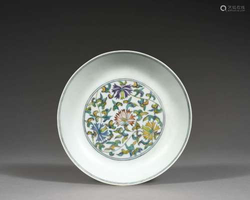 COUPE EN PORCELAINE DOUCAI, Ch