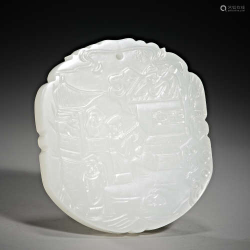 Hetian Jade brand of Qing Dynasty