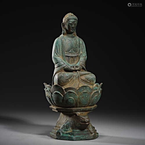 Chinese Liao Dynasty bronze Buddha statue