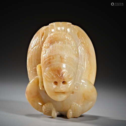 Hetian Jade figures in Song Dynasty of China